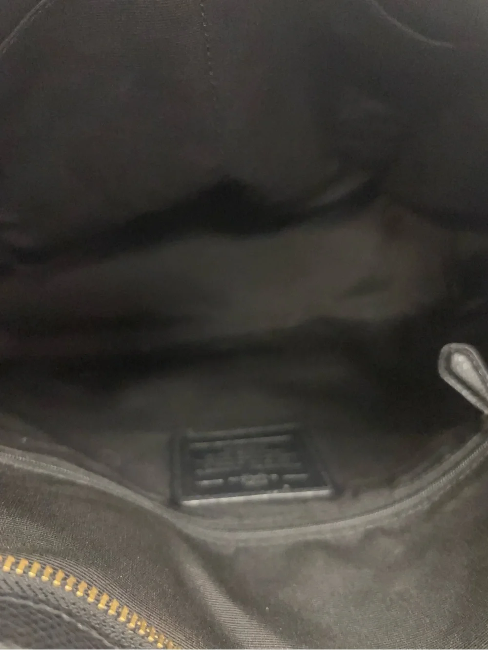 Coach Brown Signature Canvas Tote with Dark Leather Trim